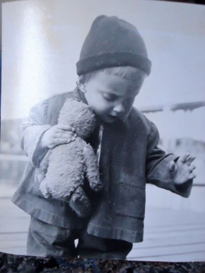 Anna-Johan, 1sta nallen-1956[4086]