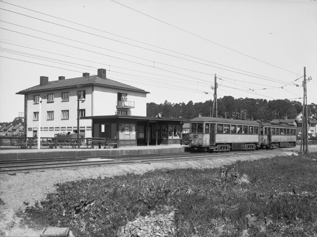 Enskedefältets spårvagnsstation